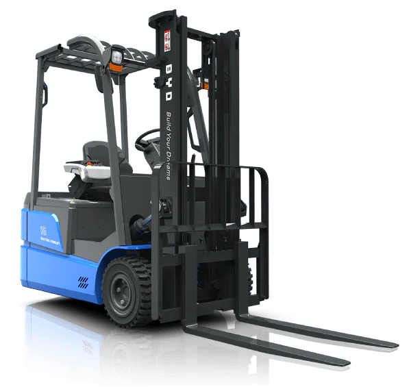 [BYD] ECB16 - 1.6 Tonne 3-Wheel Heavy-Duty Counterbalance Forklift (Lithium)