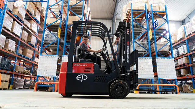 [EP] CPD18TVL - 1.8 Tonne 3-Wheel Counterbalance Forklift (Lithium)