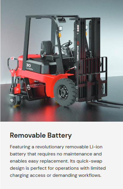 [EP] EFX252 - 2.5 Tonne Counterbalance Forklift (Lithium)